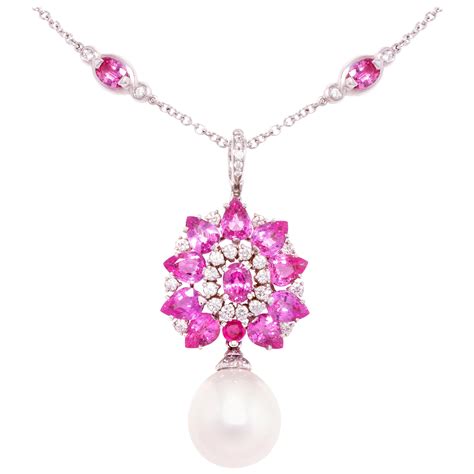 louis vuitton high jewelry pink sapphire and diamond necklace|louis vuitton high jewelry 2024.